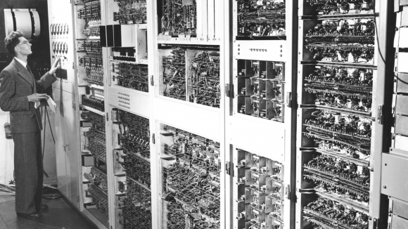 CSIRAC from November 5 1952. Credit: CSIRO (CC BY 3.0)