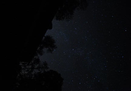 A vanishing treasure; true dark skies. (Photo by Author).
