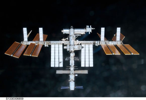 The International Space Station. Credit: NASA
