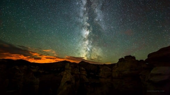 Wyoming Milky Way set. Credit and copyright: Randy Halverson.