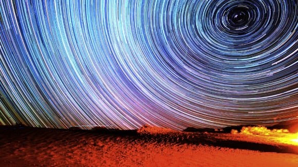 Star trails from 'Death Valley Dreamlapse.
