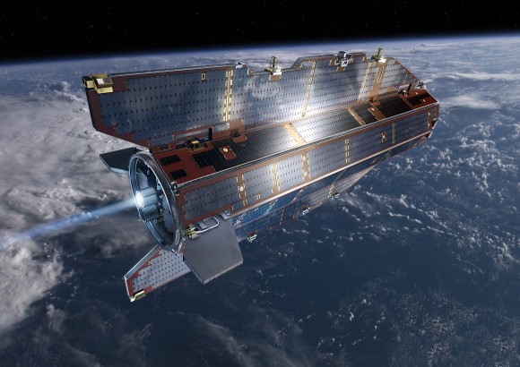 GOCE:  Spacecraft of the future is here! Credit:  ESA