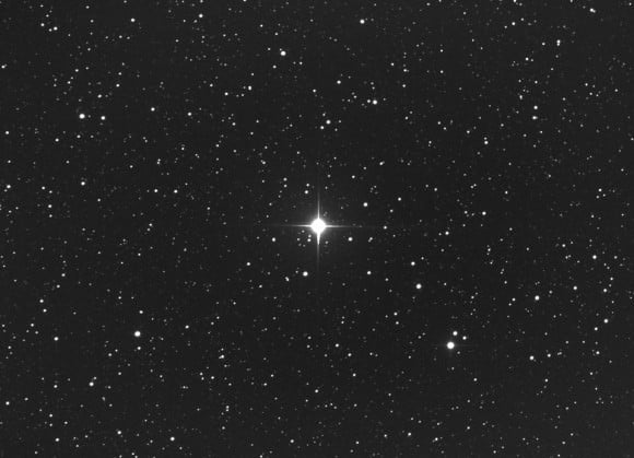 Image of Nova Delphini 2013, on 15 Aug. 2013, via the Virtual Telescope Project/Gianluca Masi.