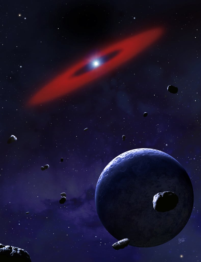 Artist illustration of a white dwarf. Image credit: Mark A. Garlick