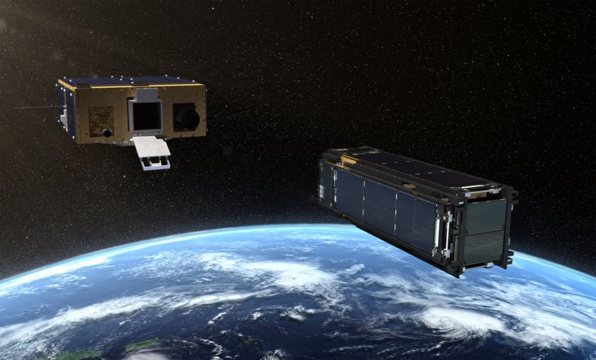 An artist's illustration of the Prox-1 satellite deploying the LightSail2. After seven days onboard Prox-1, LightSail 2 will be deployed and it'll unfurl its solar sails. Image Credit:
Josh Spradling / The Planetary Society
