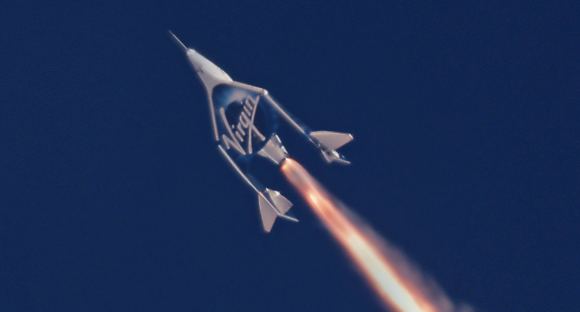 Virgin Galactic’s VSS Unity conducted her second powered test flight on Tuesday, May 29th. With six flights under their belts, the VG crews are planning for more in 2024. Credit: Virgin Galactic