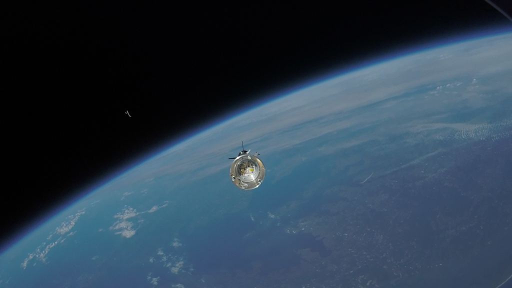 ASPIRE payload separates from its booster. Credit: NASA/JPL/Caltech