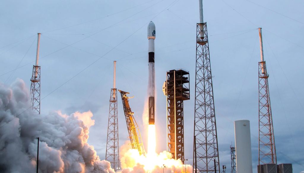 SpaceX Falcon 9 rocket lifts off with Hera probe