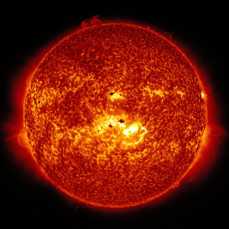 Our Sun is usually well-behaved, allowing our civilization to thrive. But if this study is correct, it has a menacing side that we don't fully understand. Image: NASA/Solar Dynamics Observatory.