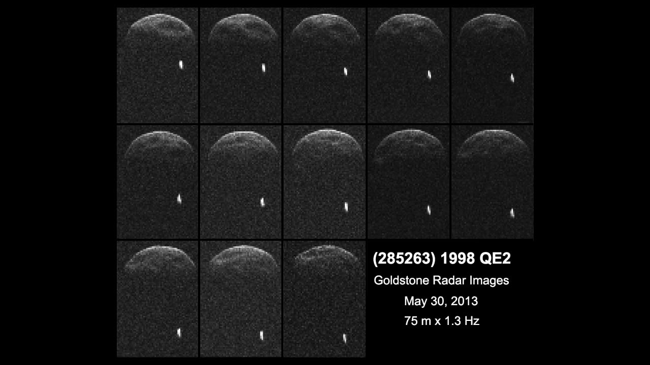 Asteroid 1998 QE2 and its moon