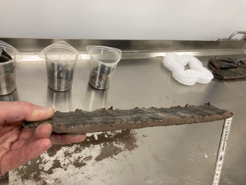 The melt layer is only about 1.8 cm deep. Infrastructure could be built several layers deep when necessary. Image Credit: PAVER/ESA