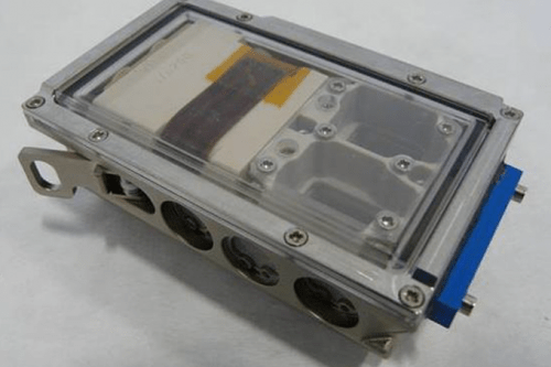 Picture of a BioAsteroid culturing device.