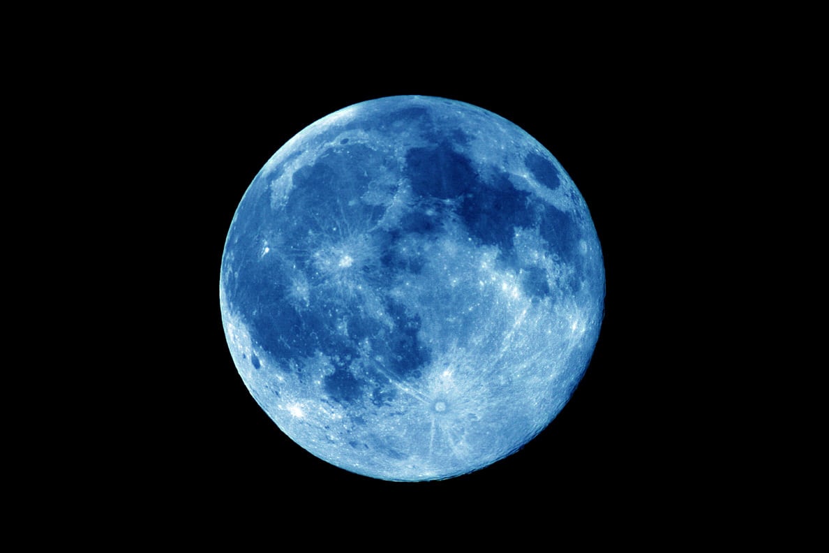 A Blue Moon. Credit: