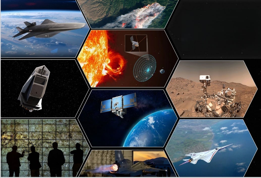 Budget Request Summary Artwork. Credit: NASA