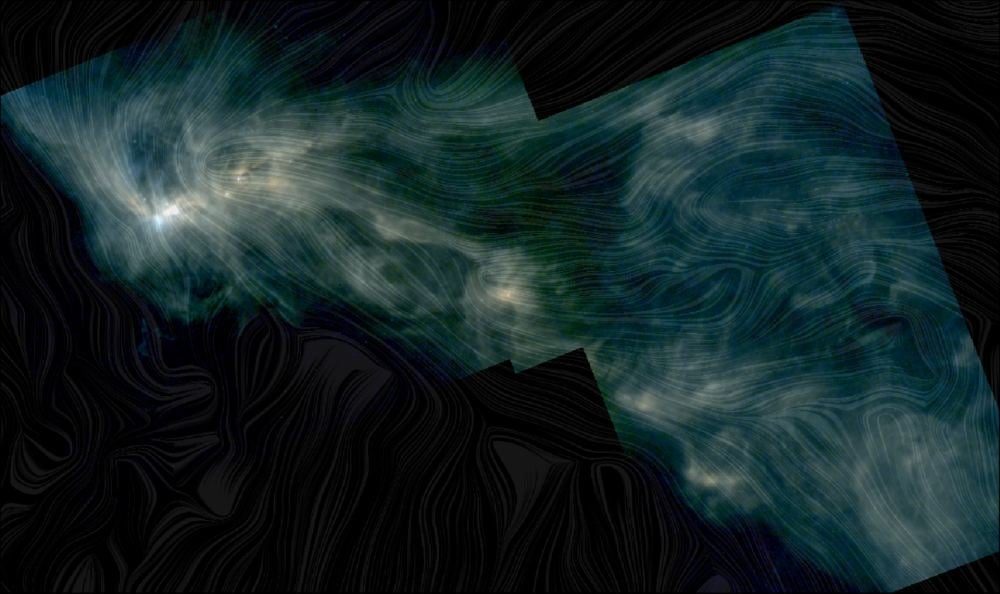 Stars form in molecular clouds, vast conglomerations of mostly hydrogen. This is a composite image of the Corona Australis molecular cloud from the ESA's Herschel and Planck Space Observatories. Image Credit: ESA/Herschel/Planck; J. D. Soler, MPIA