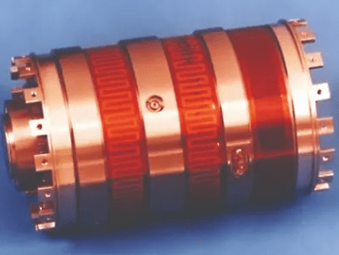 One of the Hubble's gyros. Older ones had bromine in their interior fluid, which ate away at the gyros, causing their demise. Image Credit: NASA