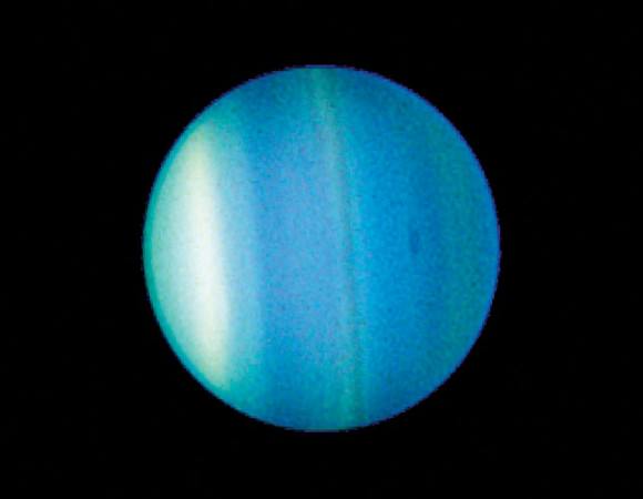 Uranus. Image credit: Hubble