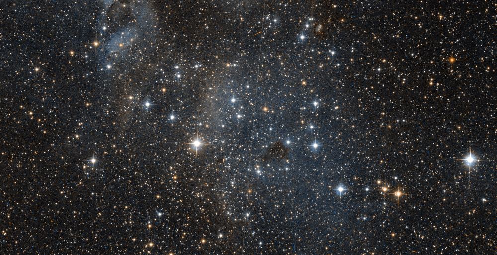 Another image of NGC 1858 with less colour processing. This more closely resembles the cluster in its