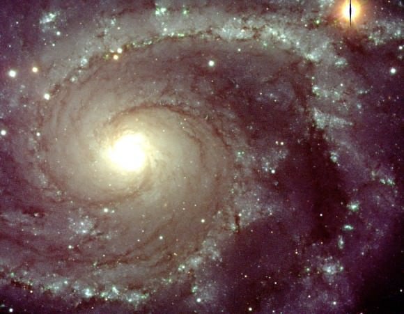 Composite of the spiral galaxy NGC 2997 in the southern constellation Antlia. Credit: ESO