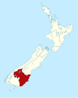 The Otago region on New Zealand's South Island is home to the Taieri Pet. Image Credit: Peetel, (Creative Commons Attribution-Share Alike 4.0 International.)