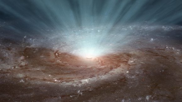 PIA18919: How Black Hole Winds Blow (Artist's Concept)