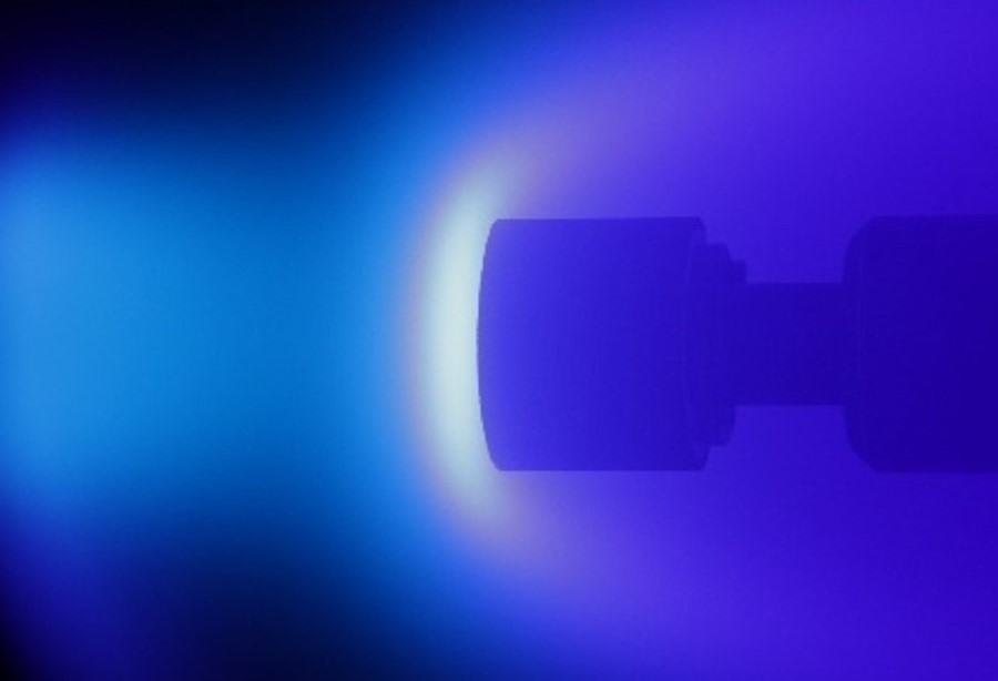 This image shows one of the atmospheric entry tests at PWK1. Image Credit: ESA