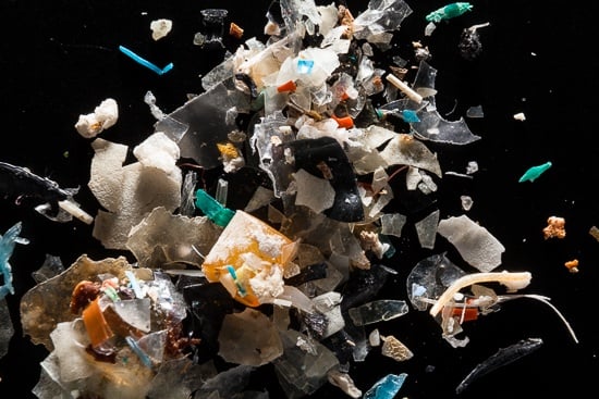 microplastics as part of the garbage in our water