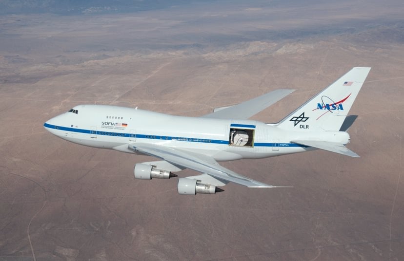 NASA's airborne SOFIA observatory. Image Credit: NASA/SOFIA/USRA/DLR