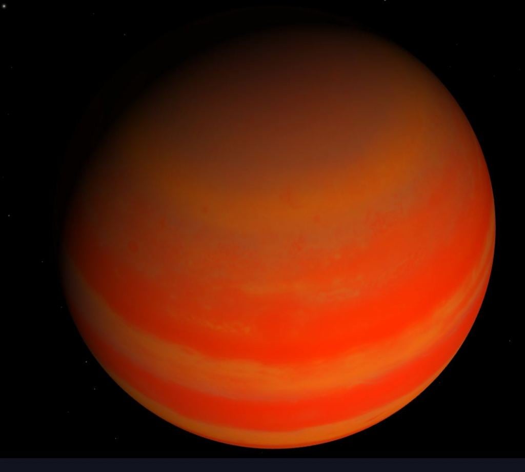 This is an artist's illustration of TOI-2202 b. Image Credit: NASA