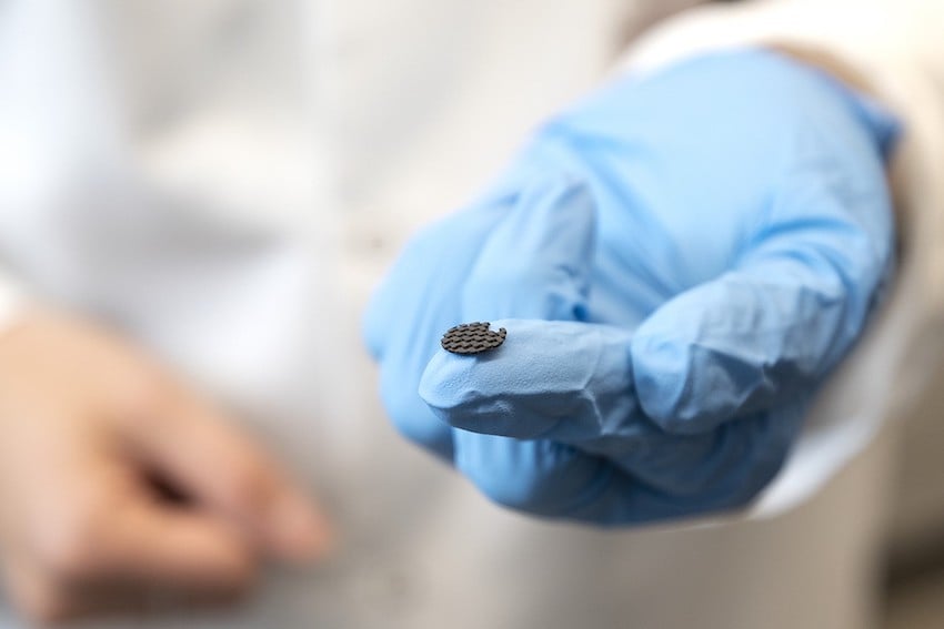 UTEP has joined a project led by NASA to leverage 3D-printing processes with the aim of manufacturing rechargeable batteries using lunar and Martian regolith, which is the top layer of materials that covers the surface of the moon and Mars. Photo by JR Hernandez / UTEP Marketing and Communications