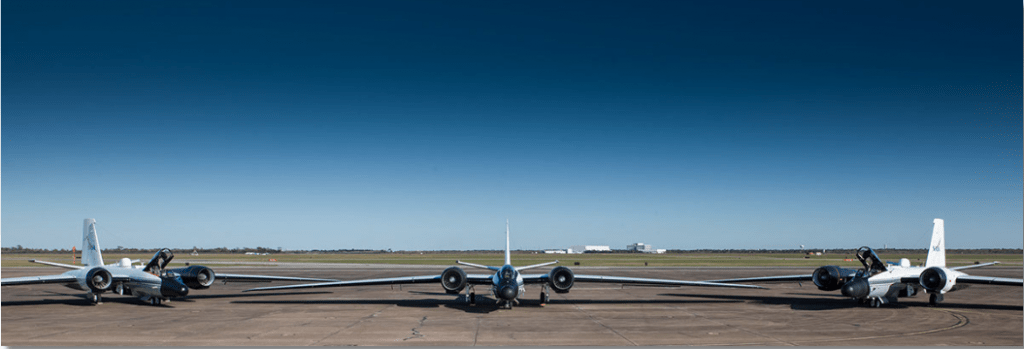NASA's WB-57 is another high-altitude research airplane that the study authors deemed unsuitable for SAIL. Image: NASA/Johnson Space Center.