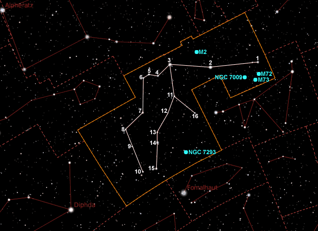 The constellation Aquarius. Credit: absoluteaxarquia.com