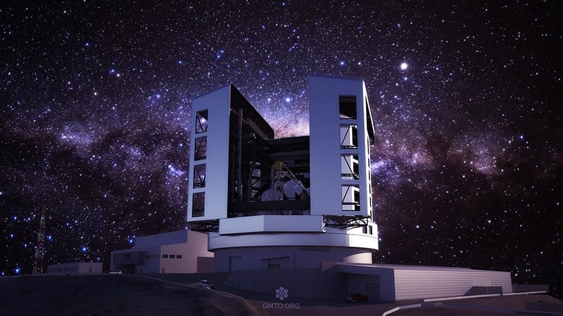 Artist's concept of the Giant Magellan Telescope.