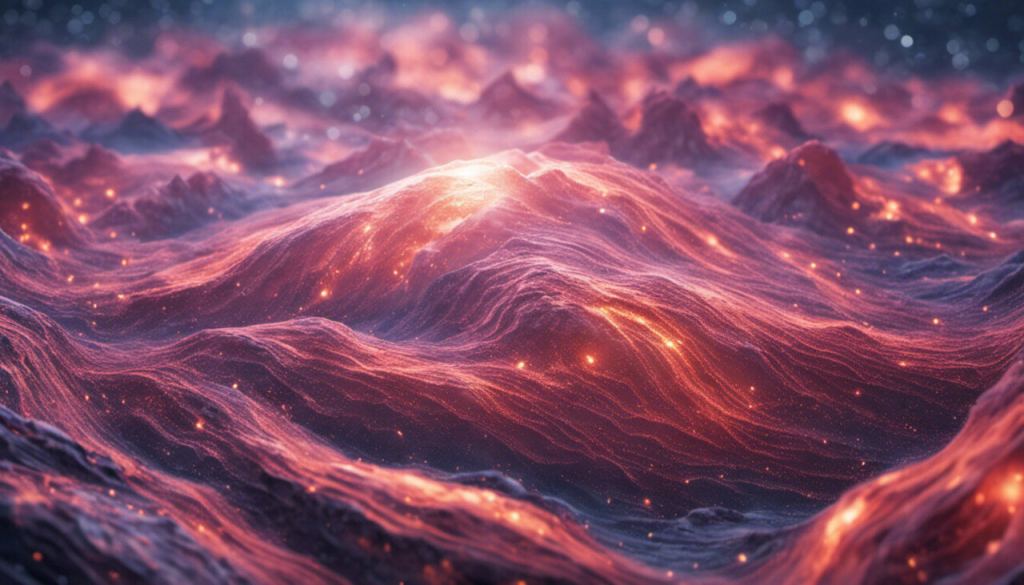 This AI-generated image illustrates the MW's 'wrinkles' from the last major merger event. Image Credit: University of Barcelona.