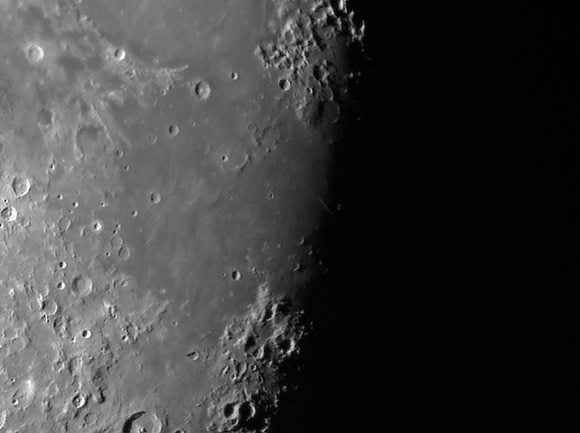 Sea of Tranquility on the moon, credit Mark Sibole