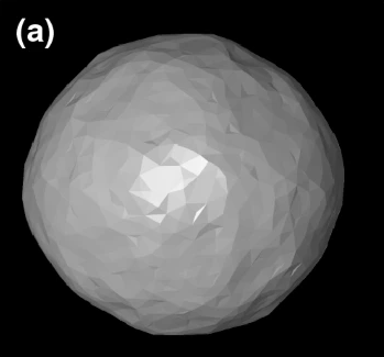 When the researchers reduced the rotation rate in the models, it reduced the centrifugal force, resulting in a more spheroidal shape. Image Credit: Sabuwala et al 2021.