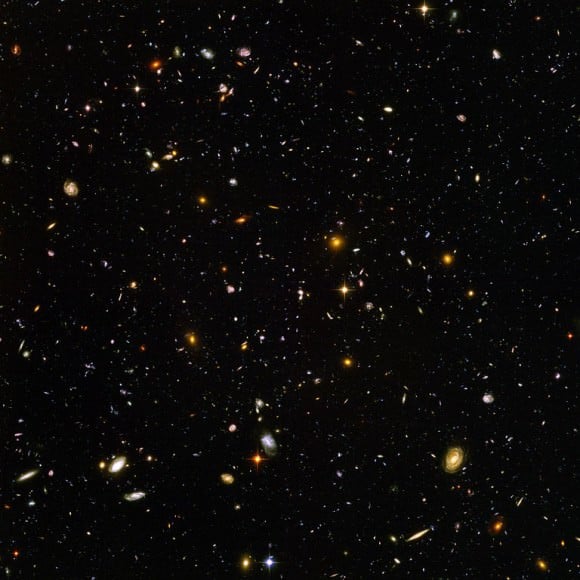 Jacinta studies distant galaxies like those shown in this image from the Hubble Space Telescope, using the new 'stacking' technique to gather information only available through radio telescope observations. Credit: NASA, STScI, and ESA.