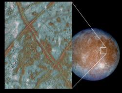 Europa. Image credit: NASA/JPL