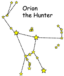 constellations for kids orion
