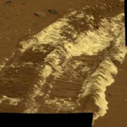 Bright Soil on Mars.  Credit: NASA/JPL-Caltech/Cornell