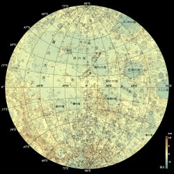 A full-disk map of the Moon (JAXA)