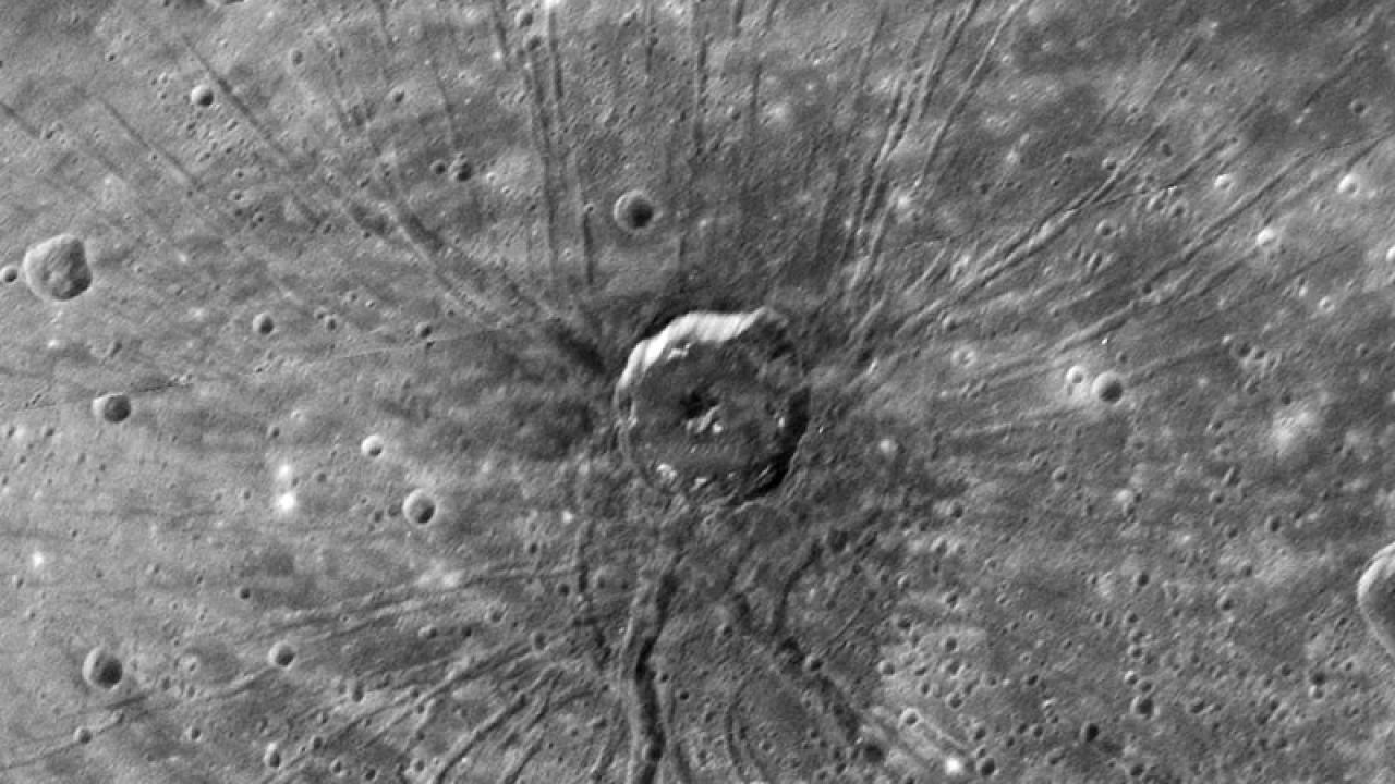 planet mercury surface