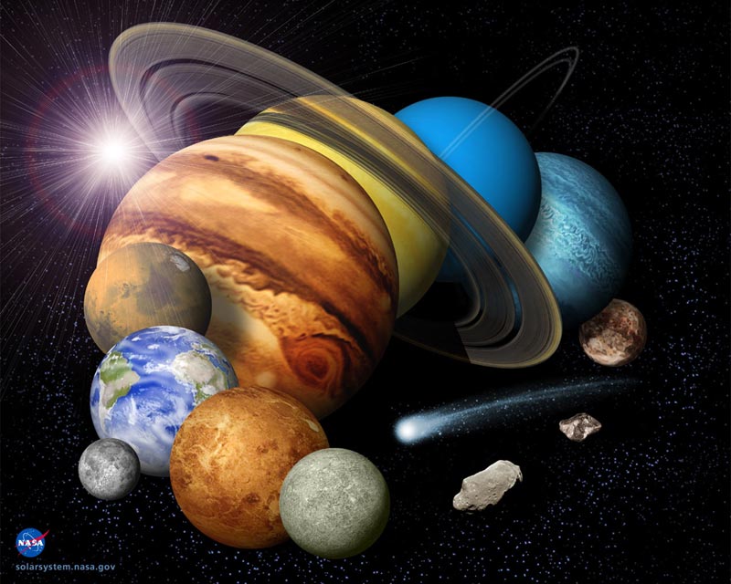 solar system planets