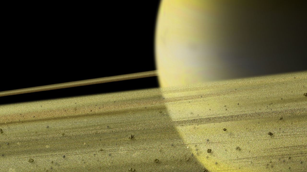 Nasa releases stunning new image of Saturn and Earth - Times of India