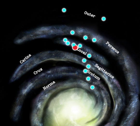 Map of Milky Way Redrawn (again) - Universe Today