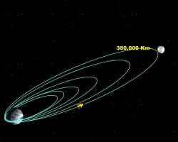 Chandrayaan-1 Closer to the Moon; Snaps First Lunar Shot - Universe Today