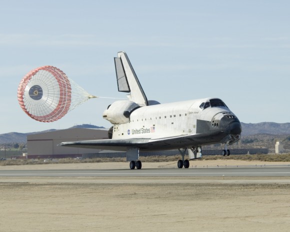 Shuttle Landing: Beautiful; Progress Docking: Last-Minute Excitement ...