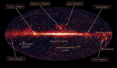 astronomy galaxy map