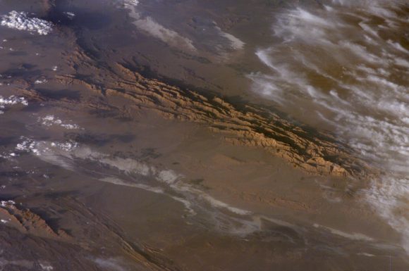 The Lut Desert of Iran, as observed from space by NASA's Earth Observatory. Credit: NASA