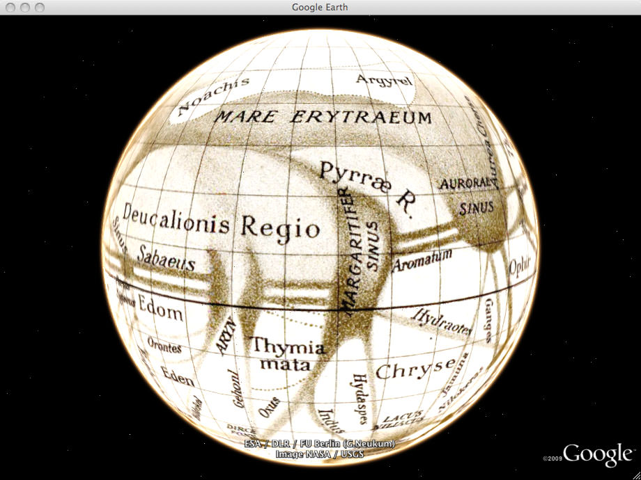 Гугл карты марс. GPS Mars.